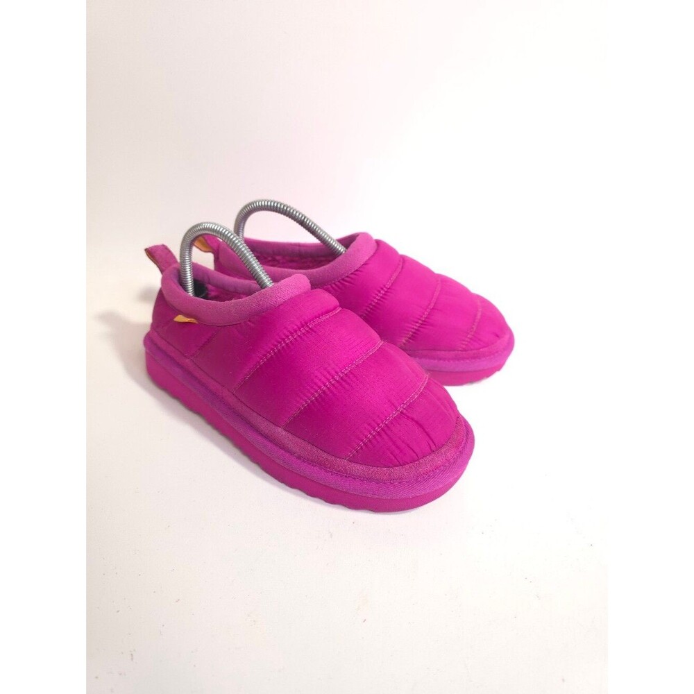 UGG Tasman LTA Puffer Slippers Rock Rose Taffy Pink Womens Size 4 Authentic